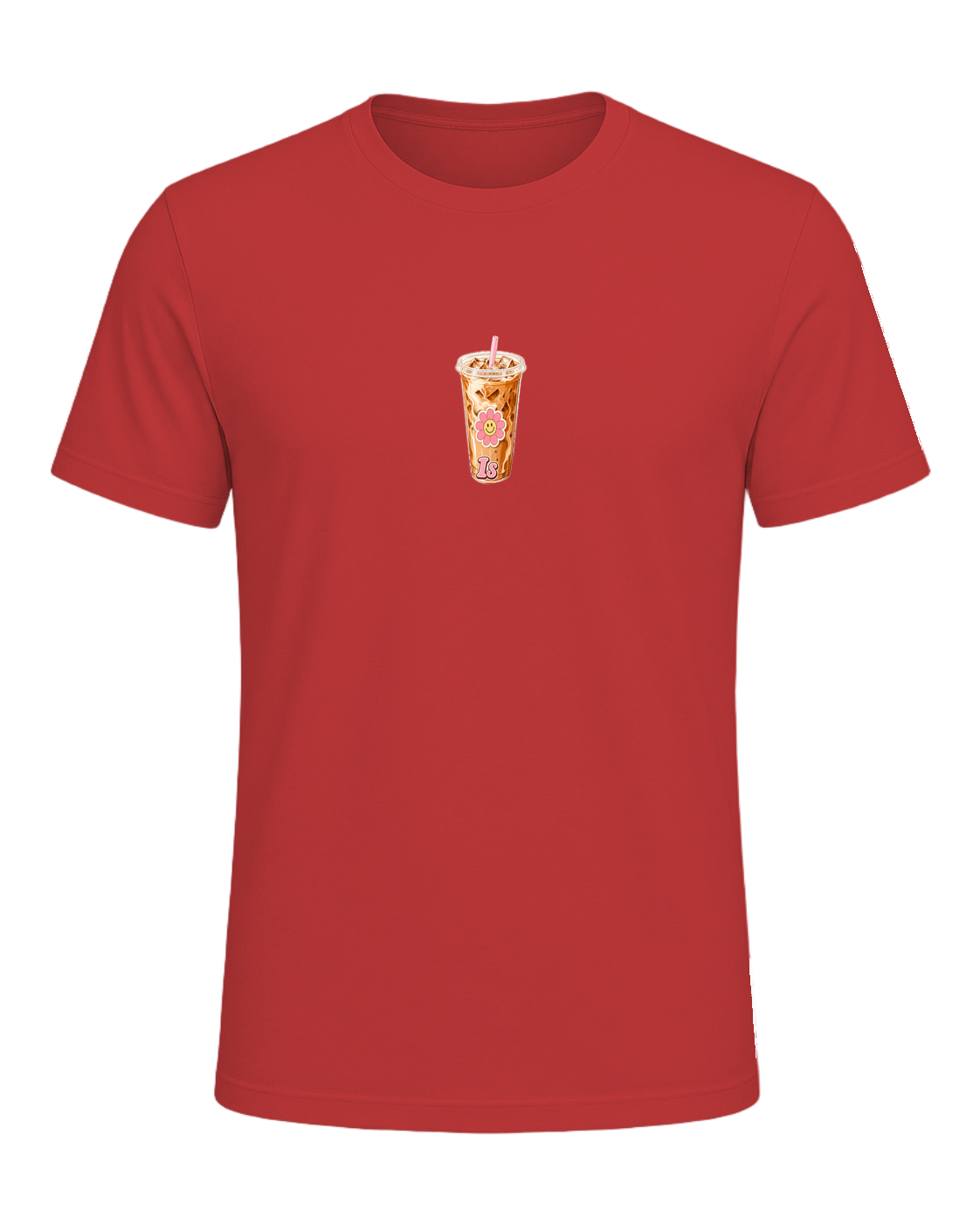 Iced Coffee Aesthetic — Red
