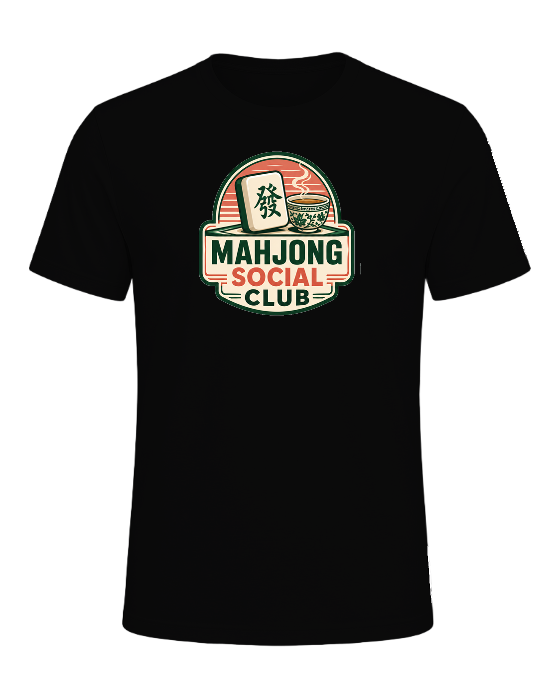 MAHJONG SOCIAL CLUB — Black