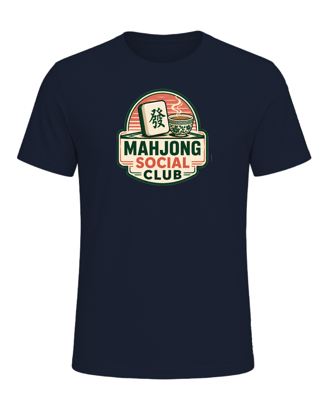 MAHJONG SOCIAL CLUB — Navy
