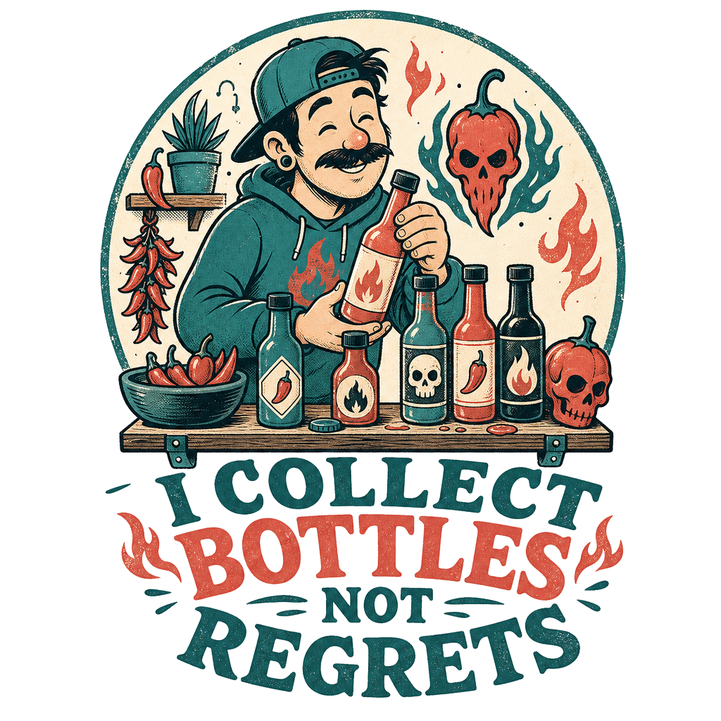 I COLLECT BOTTLES NOT REGRETS