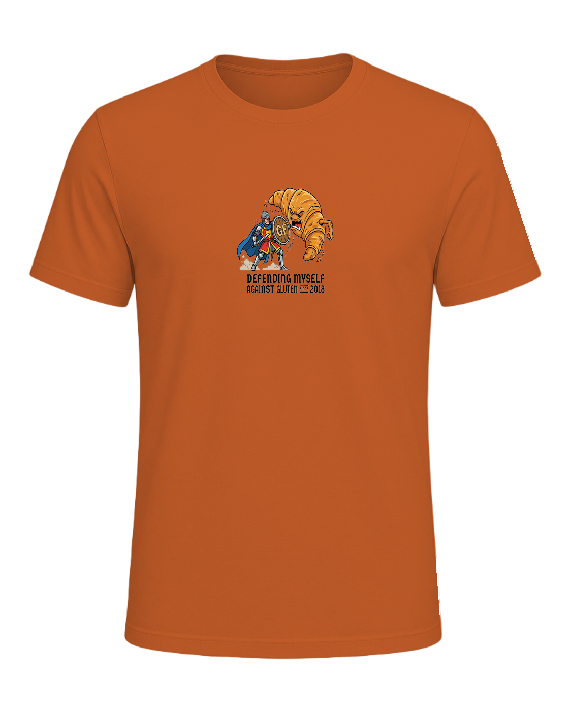 Gluten Free Humor — Orange
