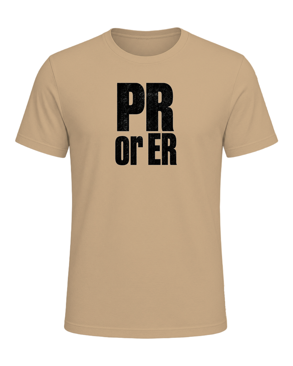 PR or ER — Tan