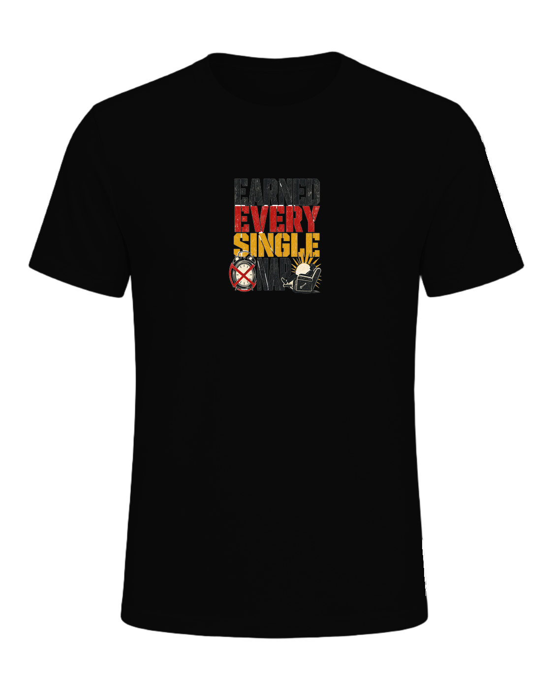 Earned every single nap — Black