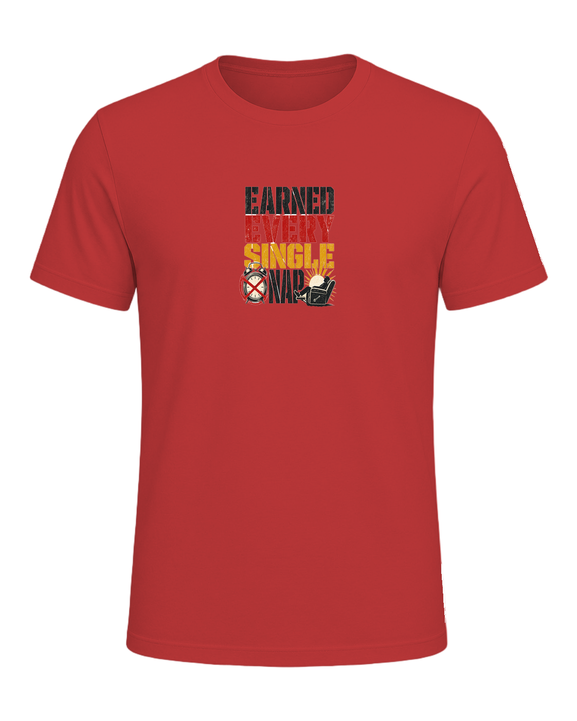 Earned every single nap — Red