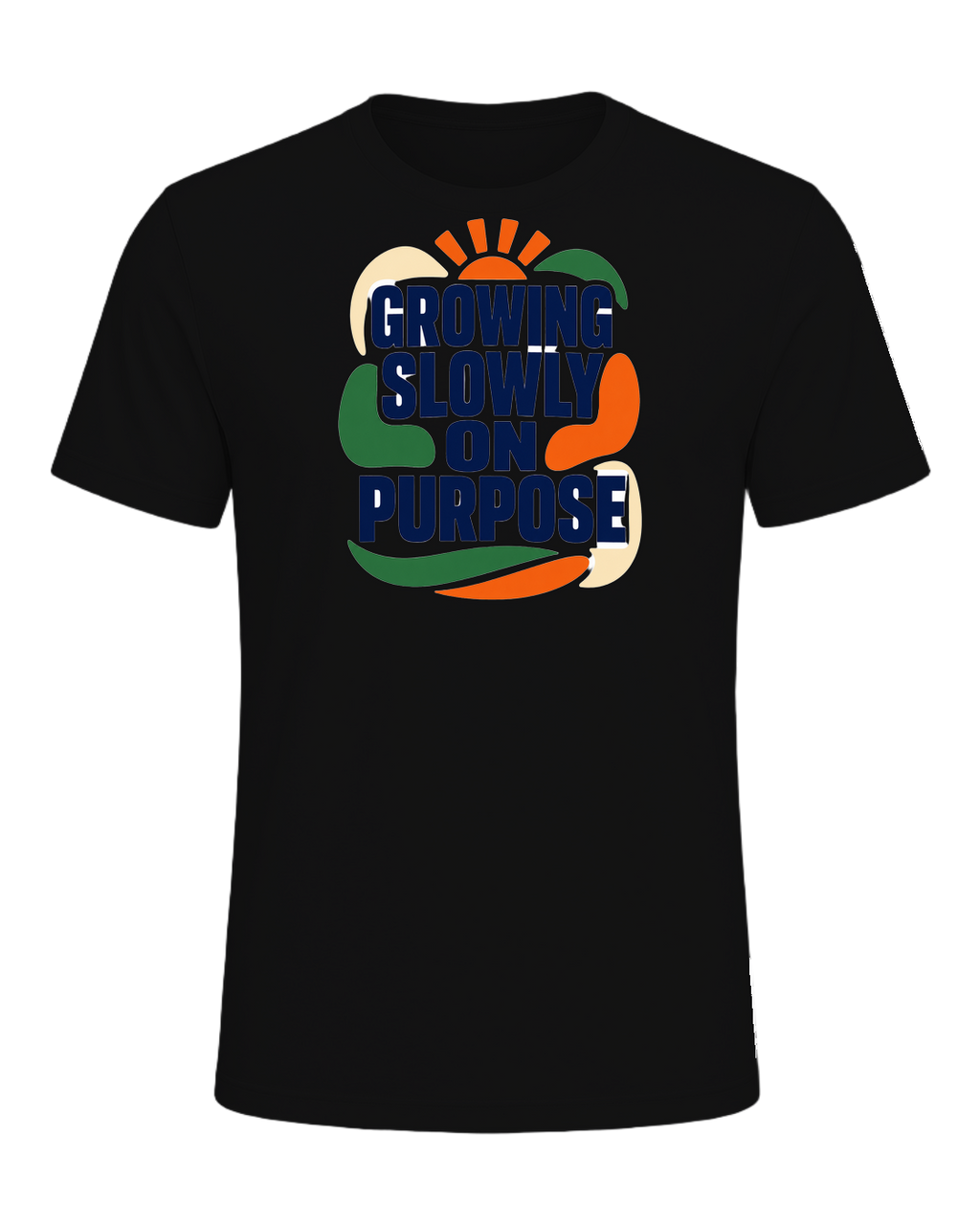 GROWING SLOWLY ON PURPOSE — Vintage Black