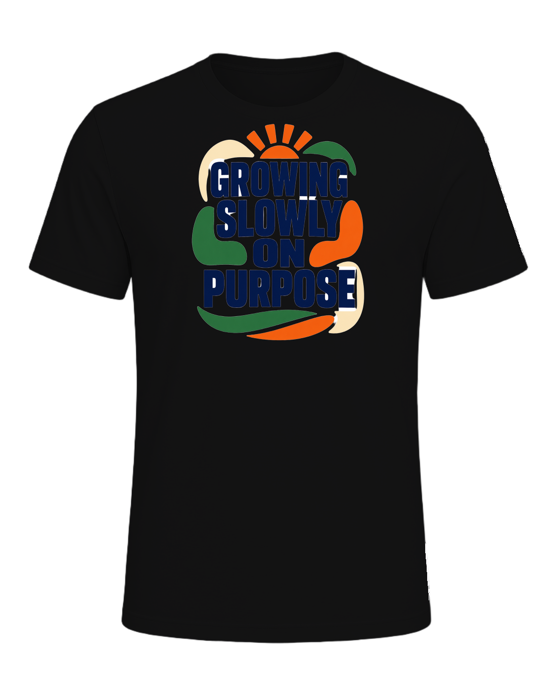GROWING SLOWLY ON PURPOSE — Vintage Black