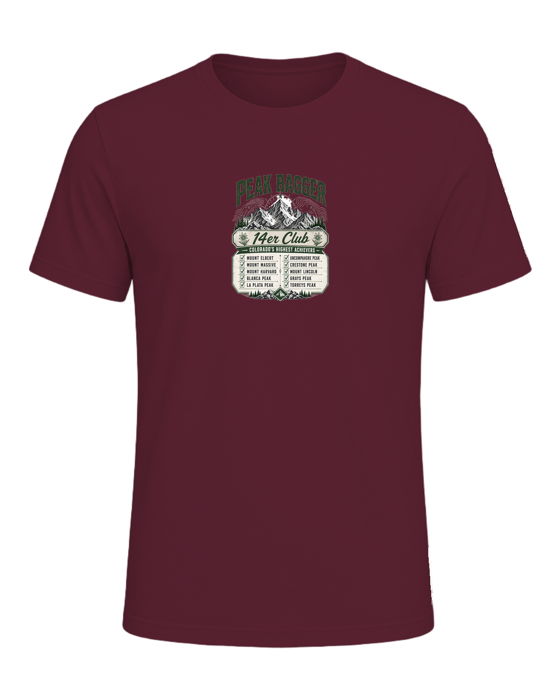 Peak Bagger — Maroon