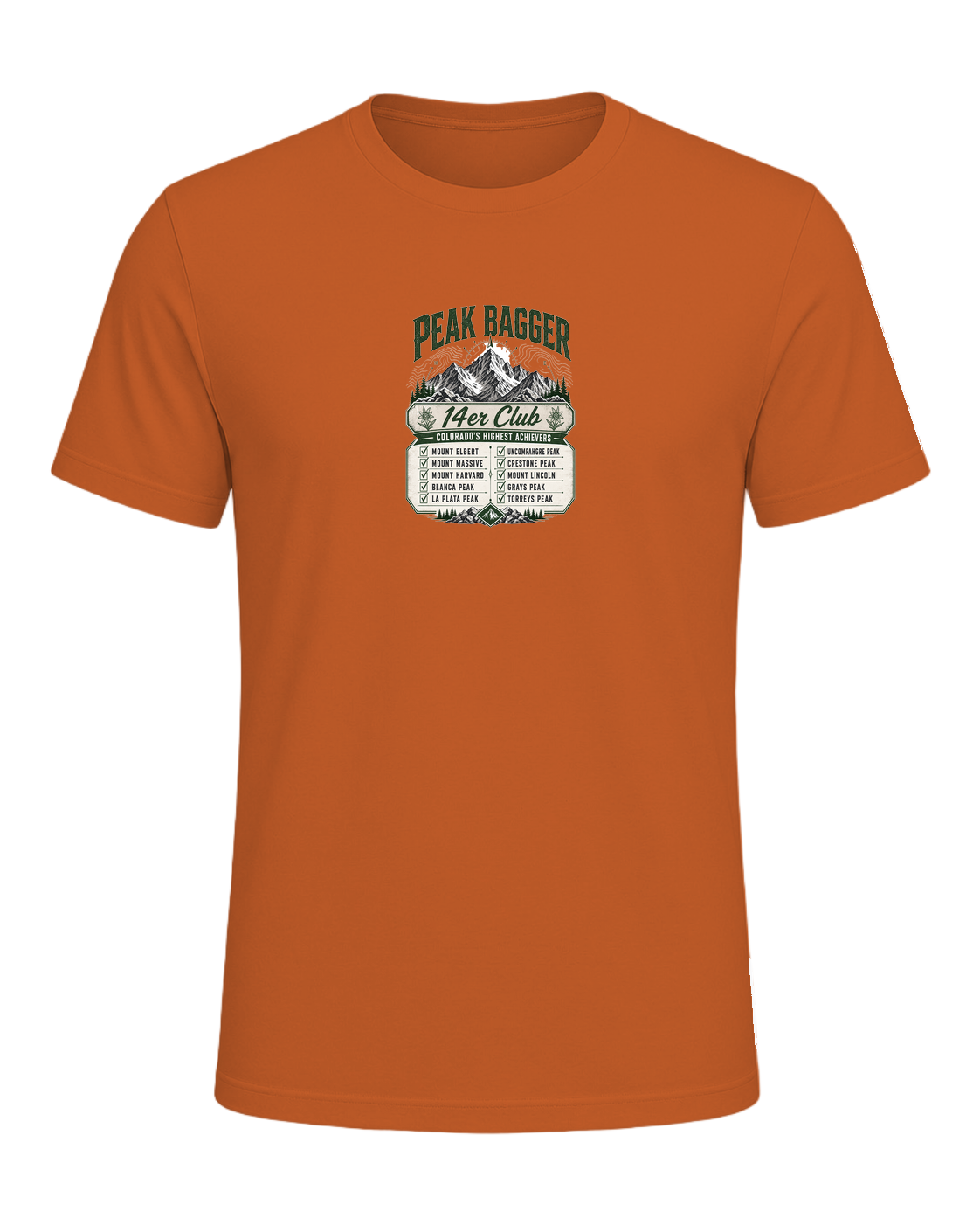 Peak Bagger — Orange