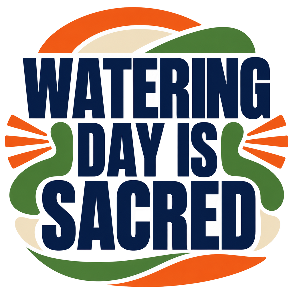 WATERING DAY IS SACRED