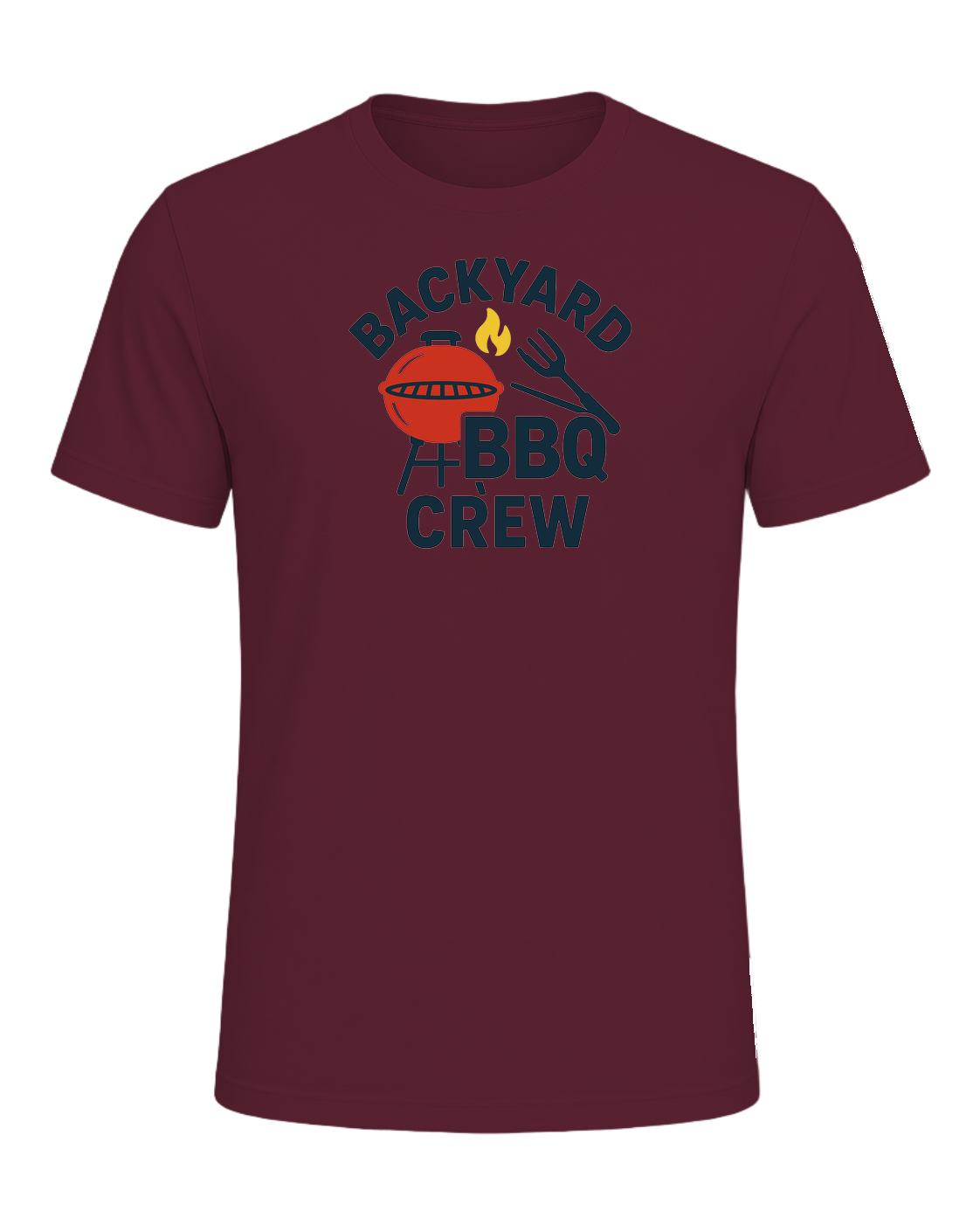 BACKYARD BBQ CREW — Maroon