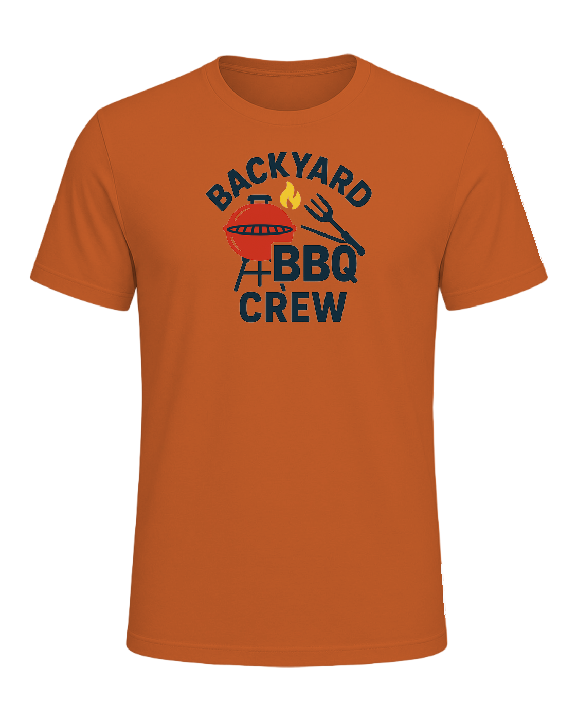 BACKYARD BBQ CREW — Orange