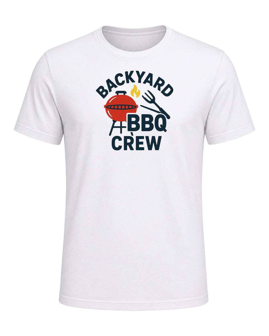 BACKYARD BBQ CREW — White