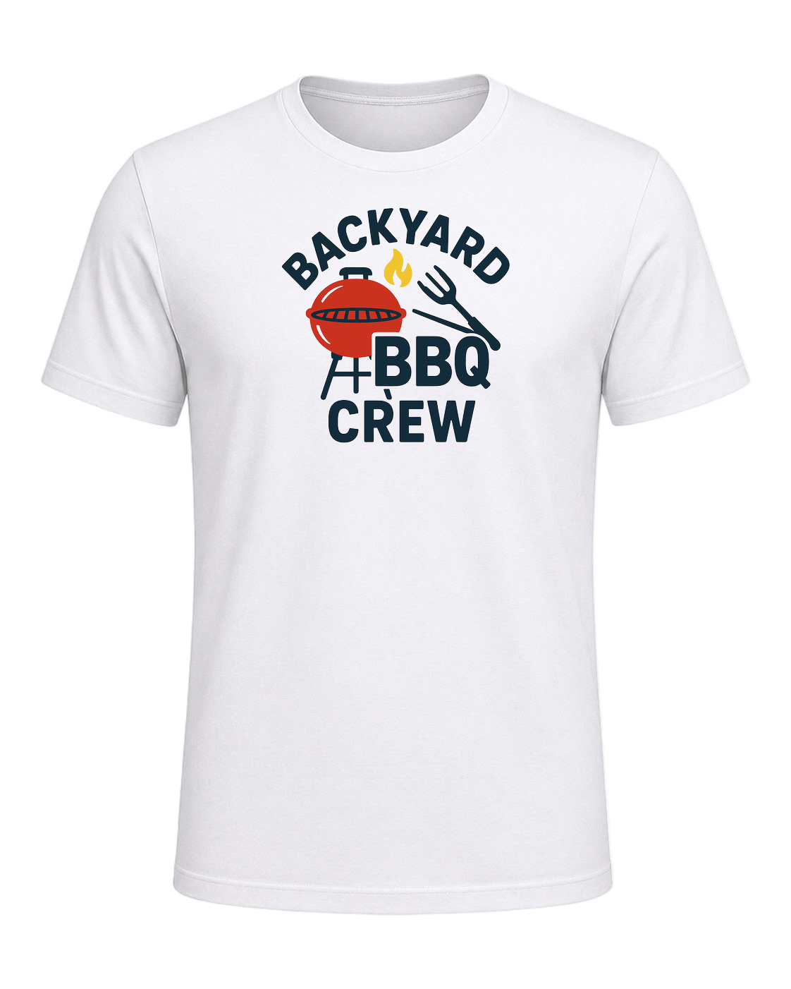 BACKYARD BBQ CREW — White