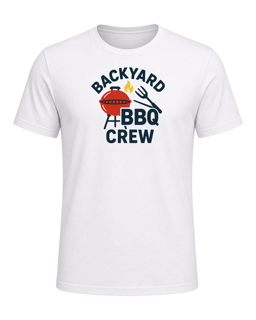 BACKYARD BBQ CREW — White