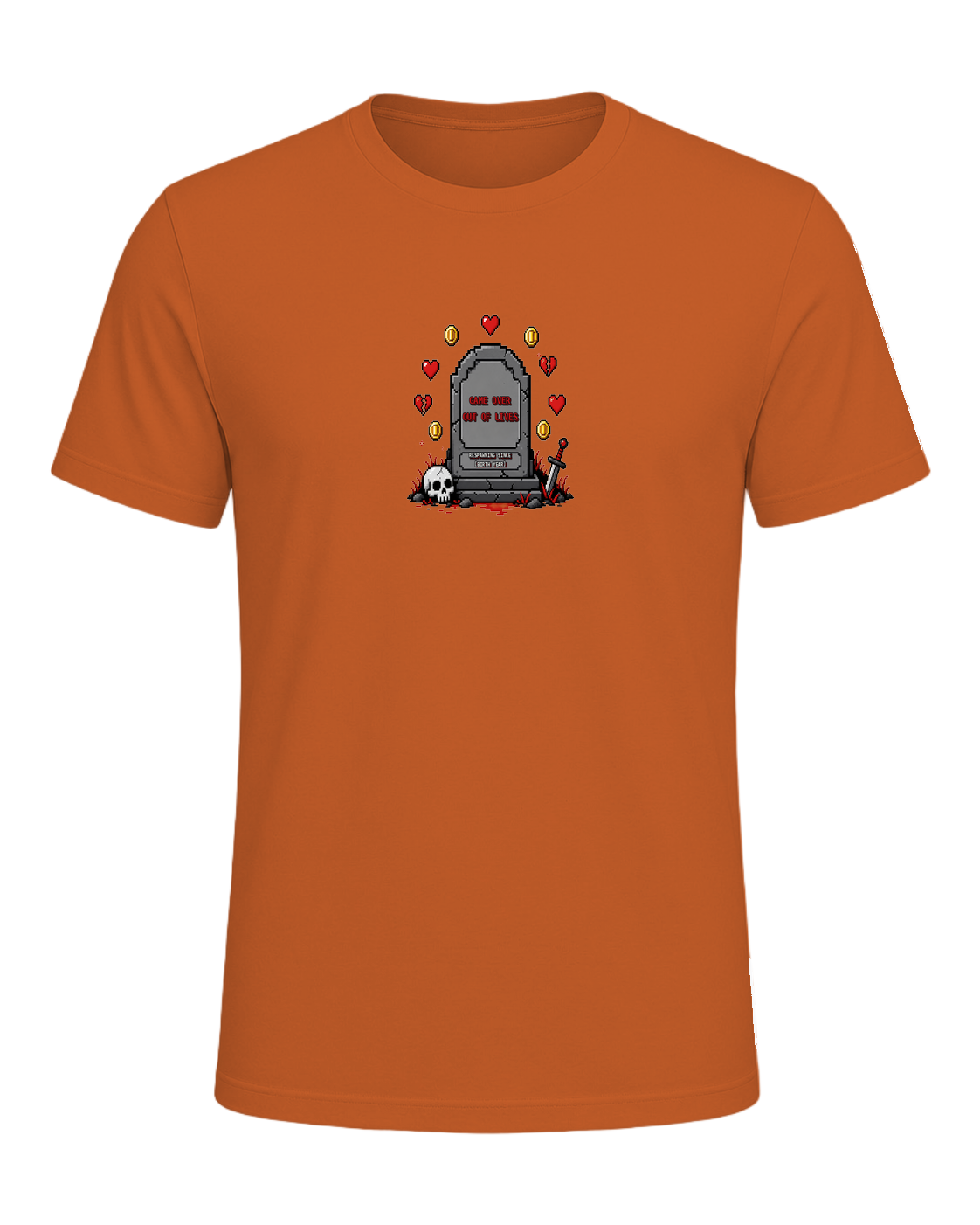 Game Over Humor — Orange