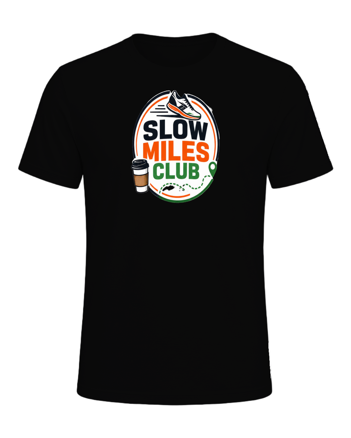 SLOW MILES CLUB — Black