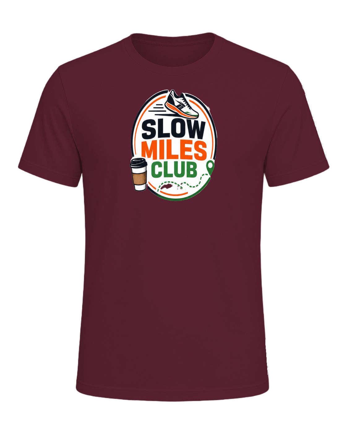 SLOW MILES CLUB — Maroon