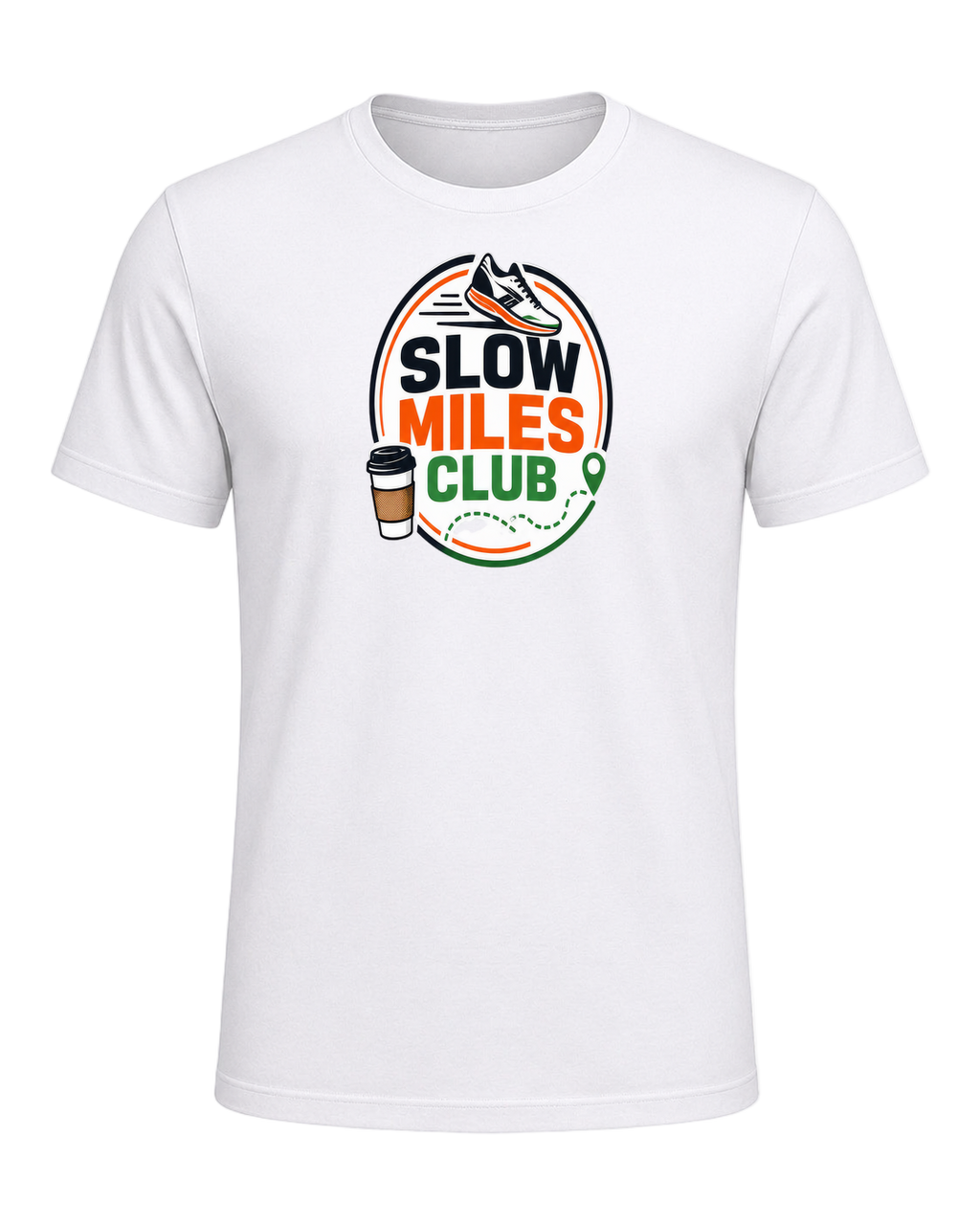 SLOW MILES CLUB — White
