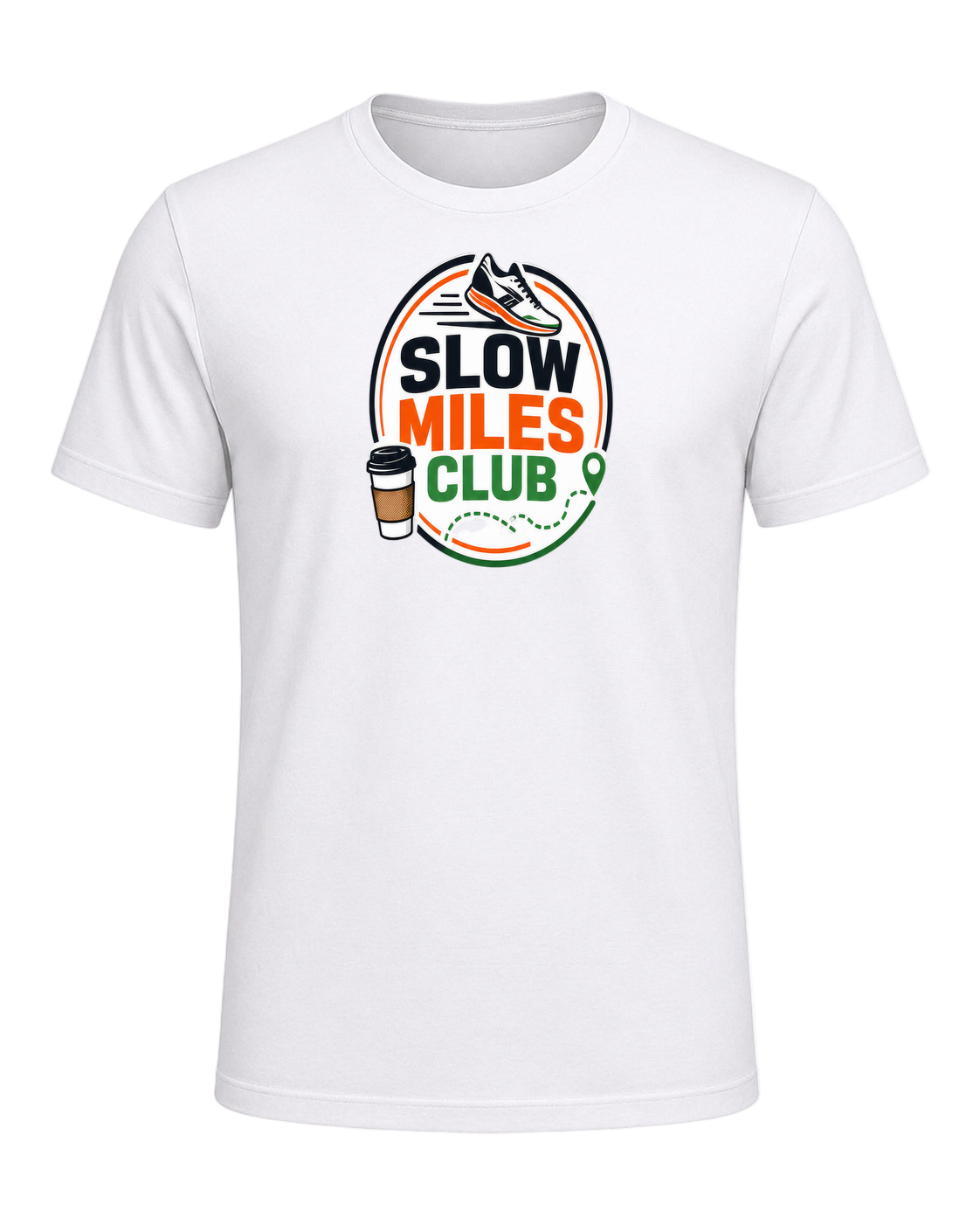 SLOW MILES CLUB — White