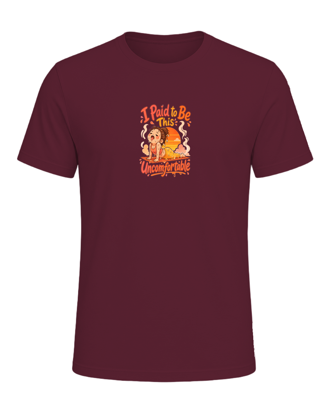 Hot Yoga Humor — Maroon