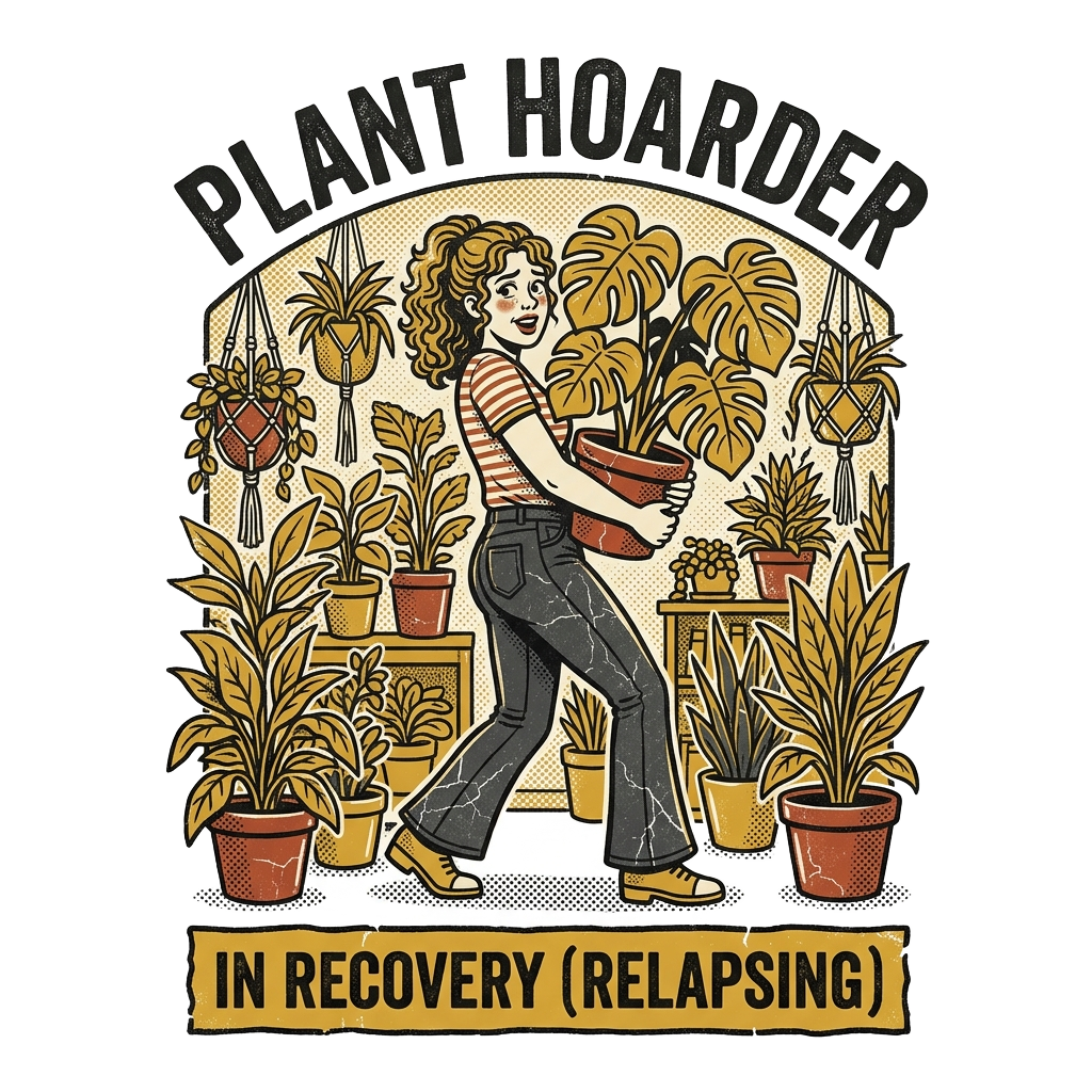 Plant hoarder in recovery (relapsing)