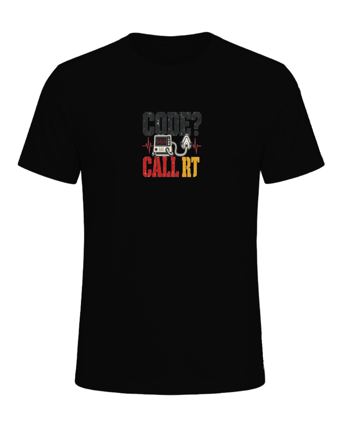 CODE? CALL RT. — Black