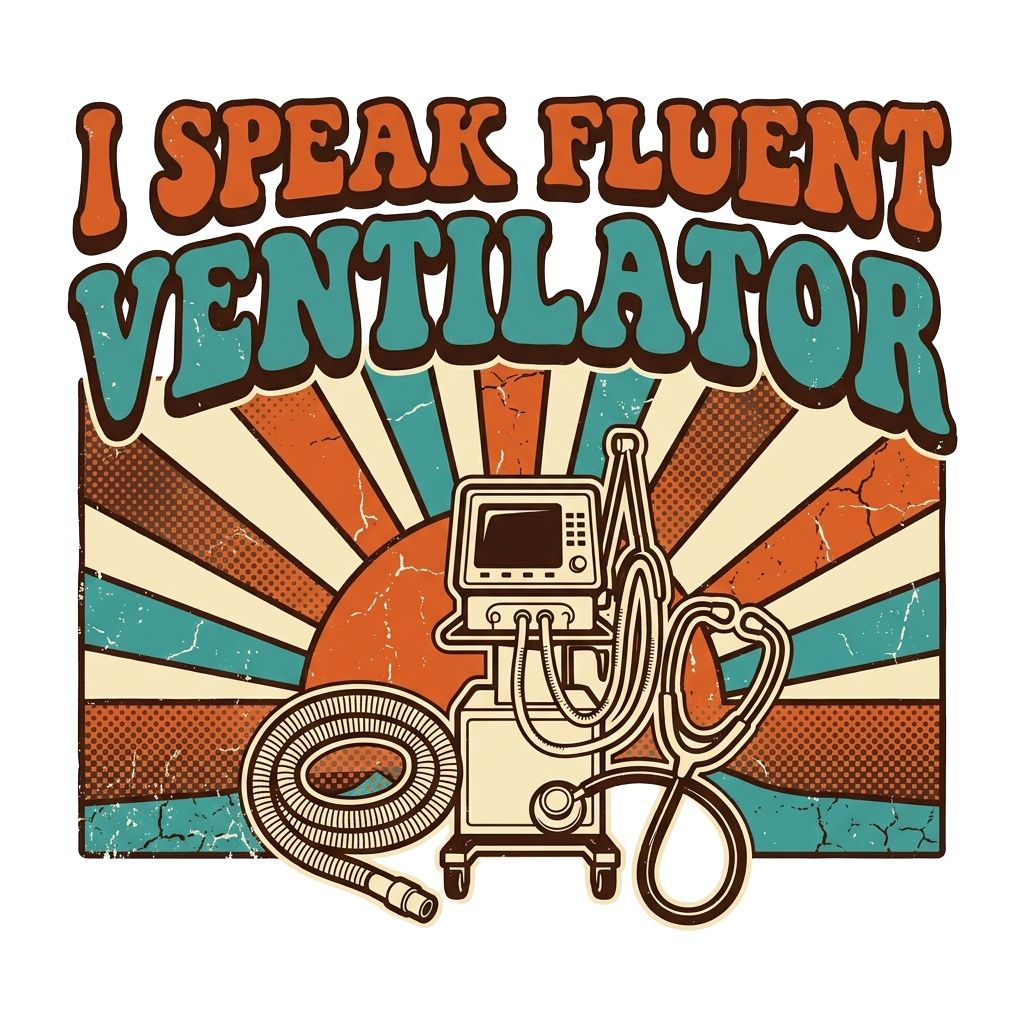 I speak fluent ventilator