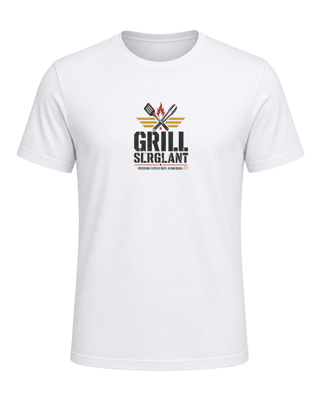 GRILL SERGEANT — White