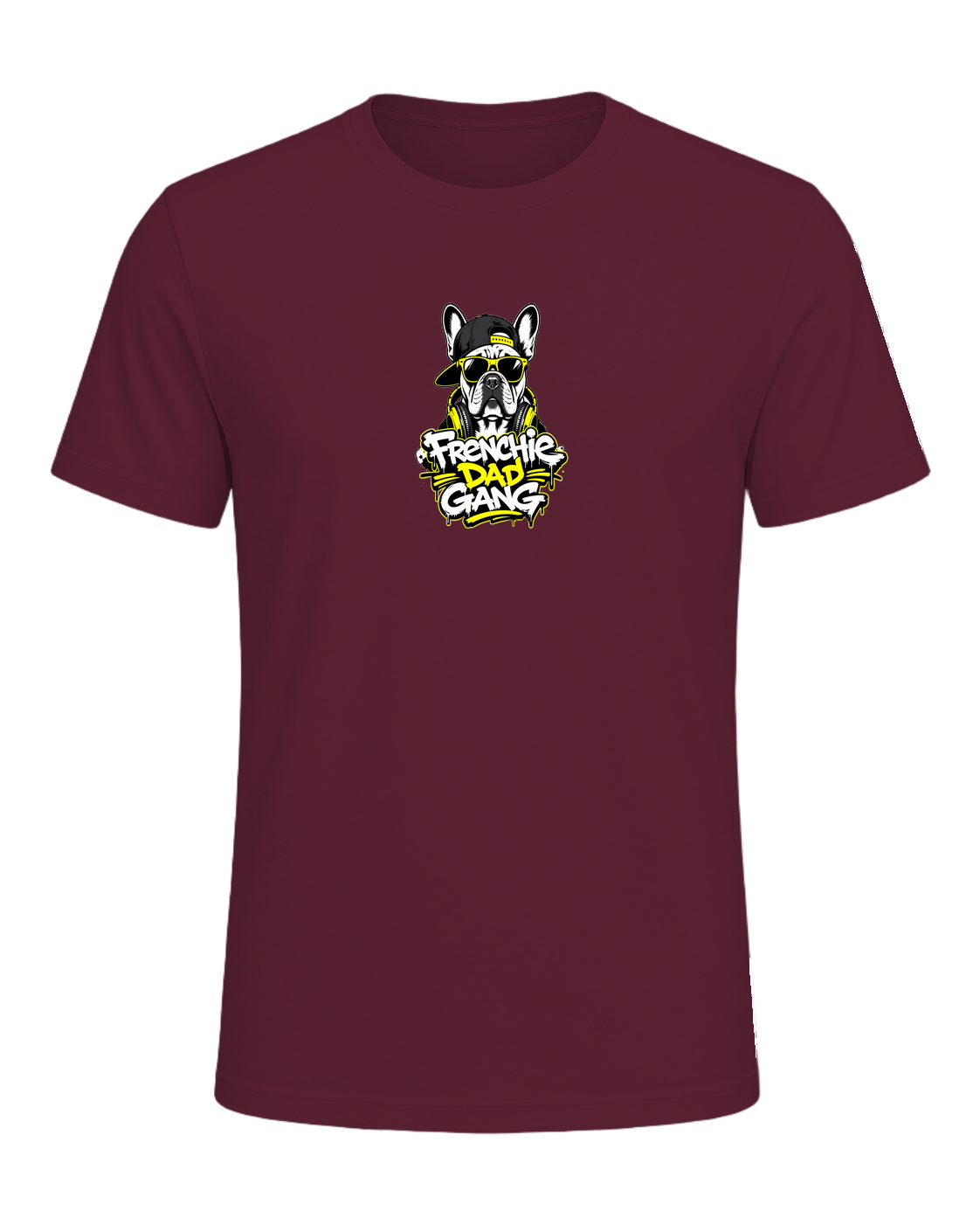 French Bulldog Dad — Maroon