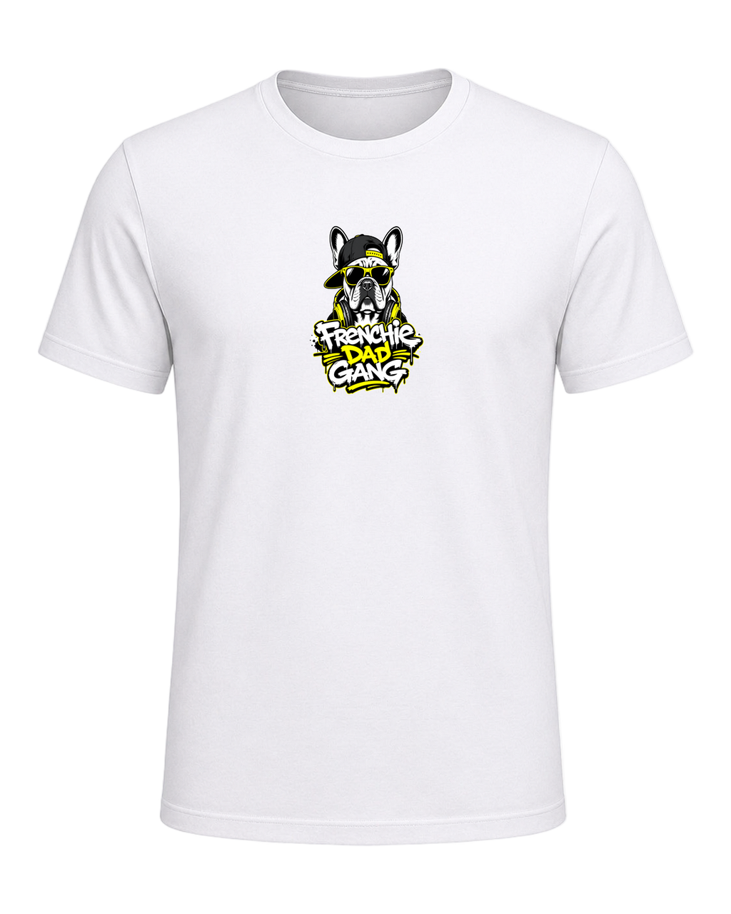 French Bulldog Dad — White