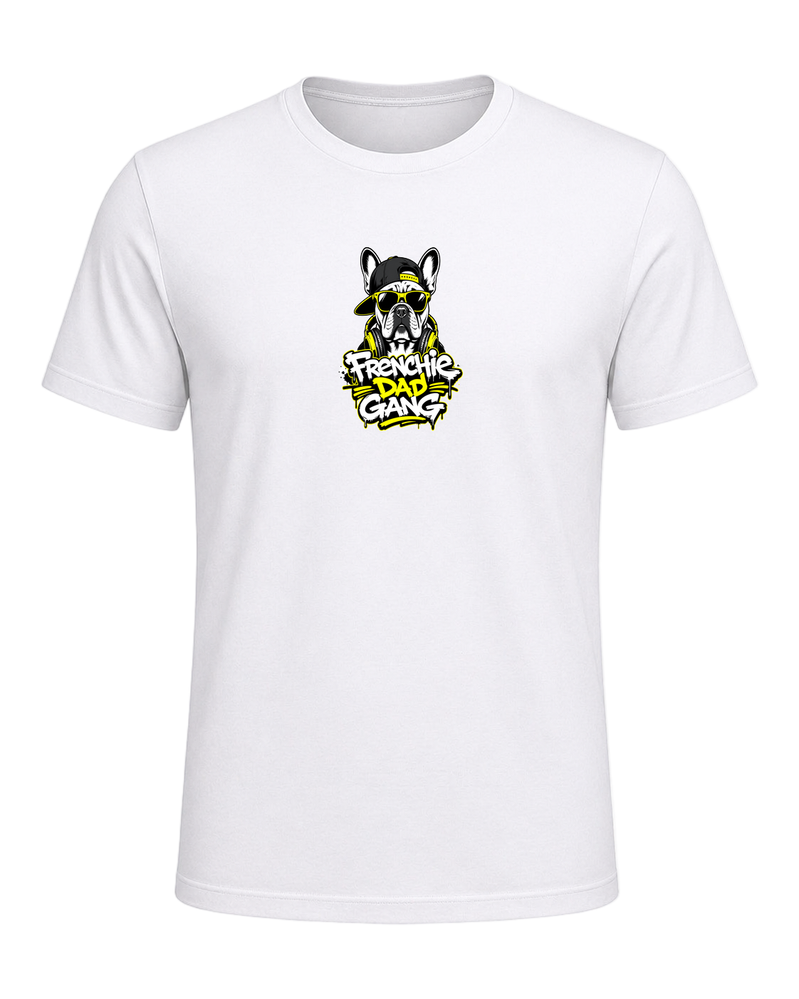 French Bulldog Dad — White