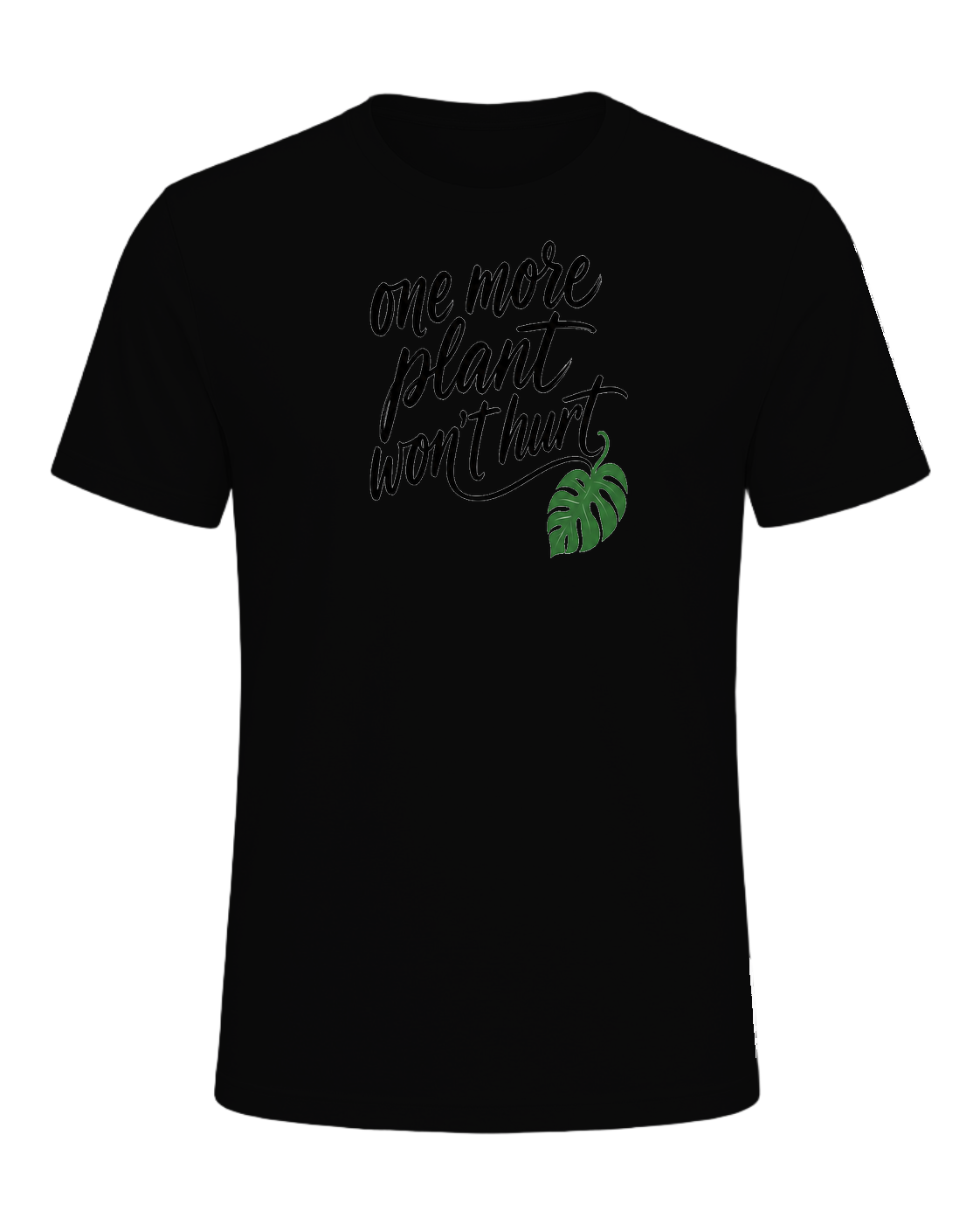 one more plant won't hurt — Black