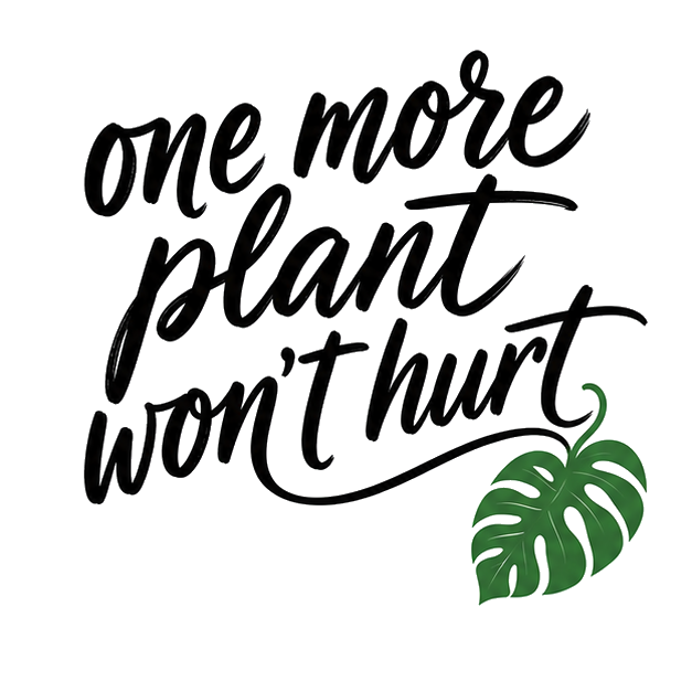 one more plant won't hurt