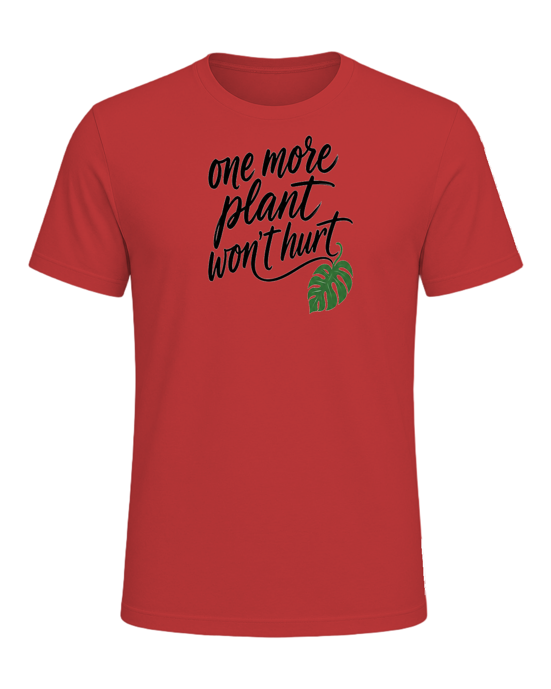 one more plant won't hurt — Red
