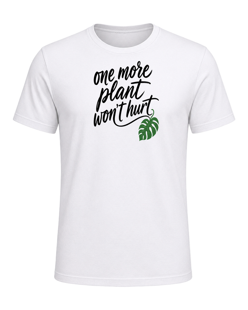 one more plant won't hurt — White
