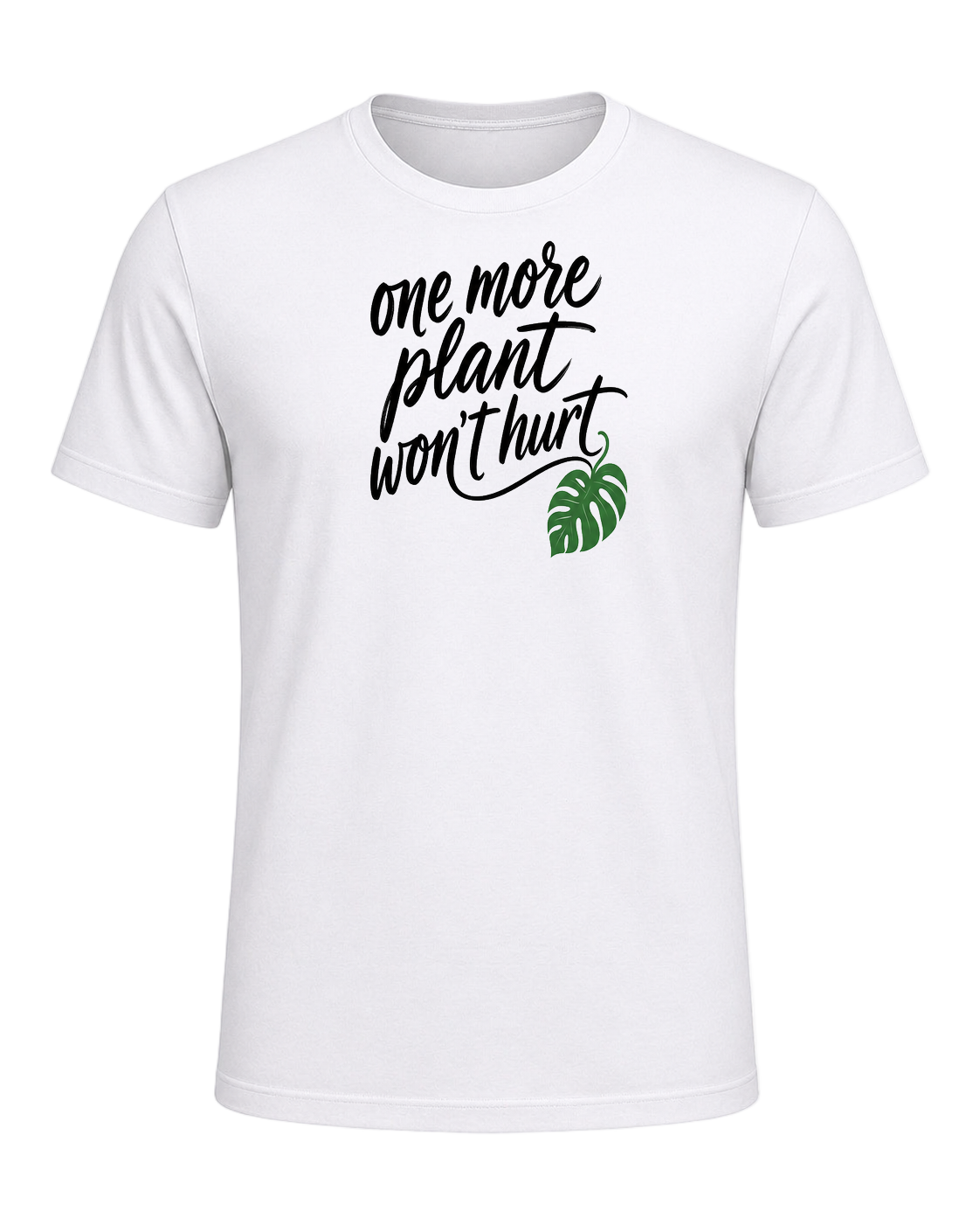 one more plant won't hurt — White