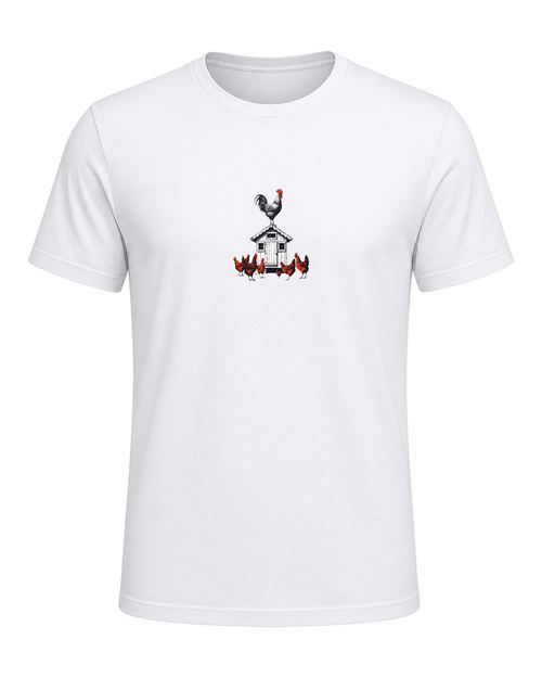 Crazy Chicken Lady. It Started With Two. — White