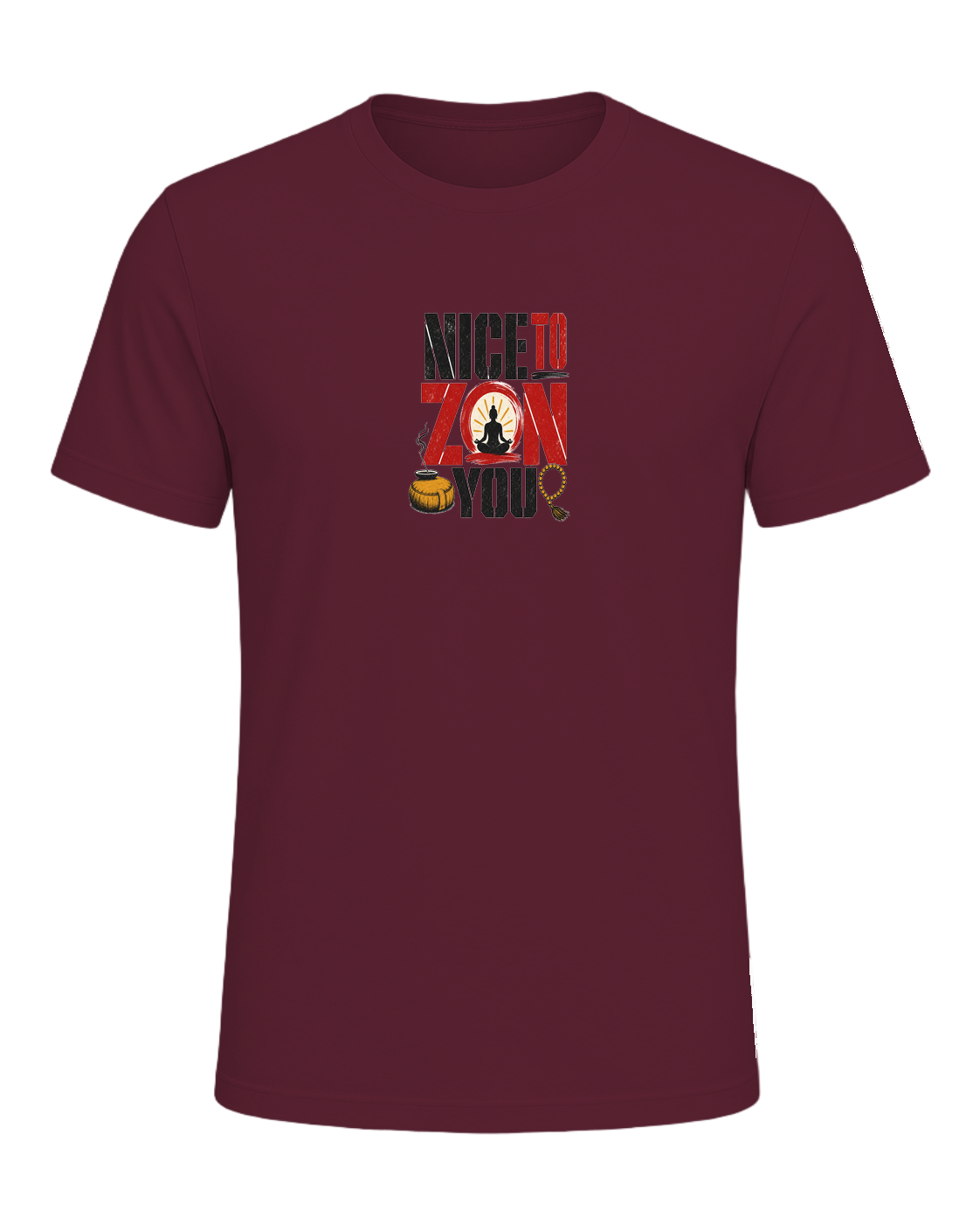 NICE TO ZEN YOU — Maroon