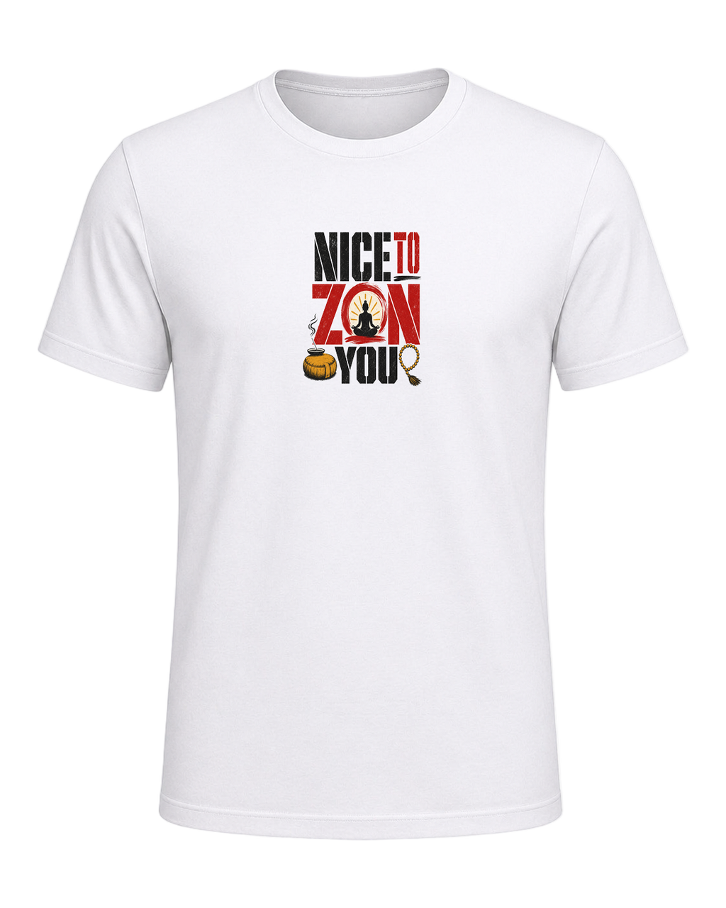 NICE TO ZEN YOU — White