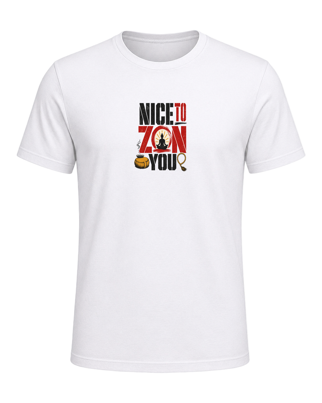 NICE TO ZEN YOU — White