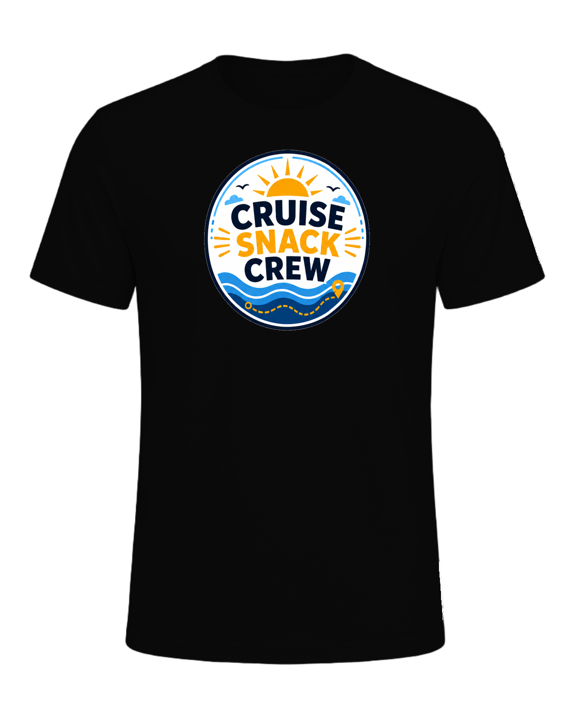 CRUISE SNACK CREW — Black