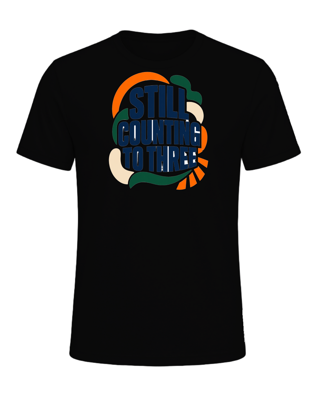 STILL COUNTING TO THREE — Black