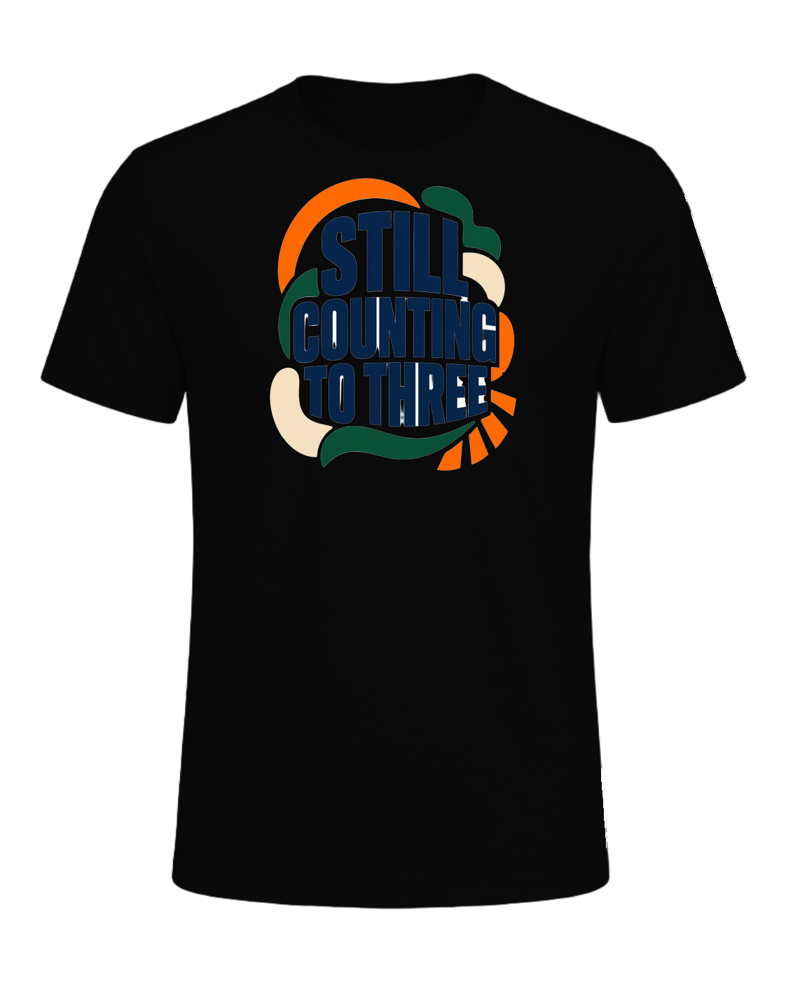 STILL COUNTING TO THREE — Black