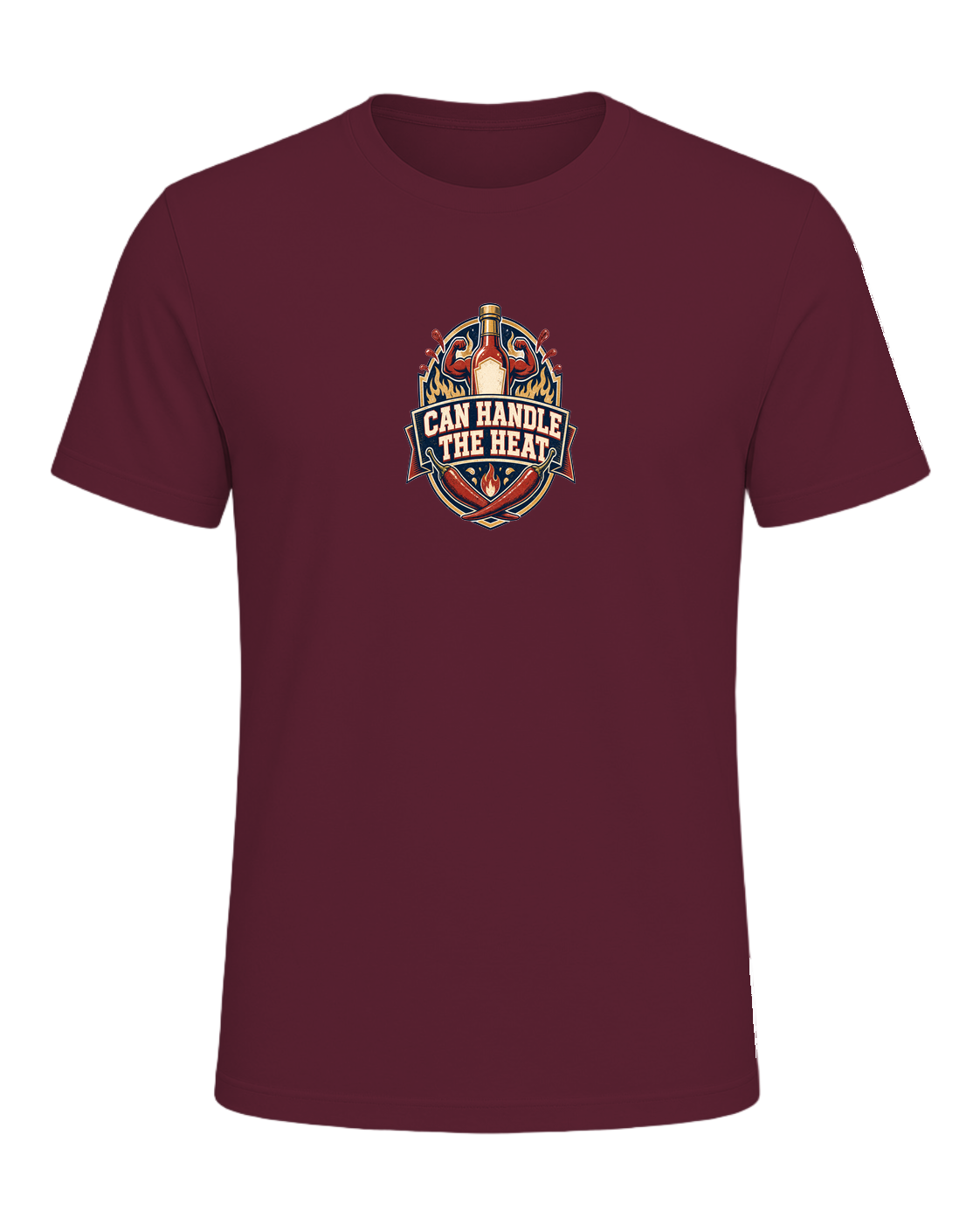CAN HANDLE THE HEAT — Maroon