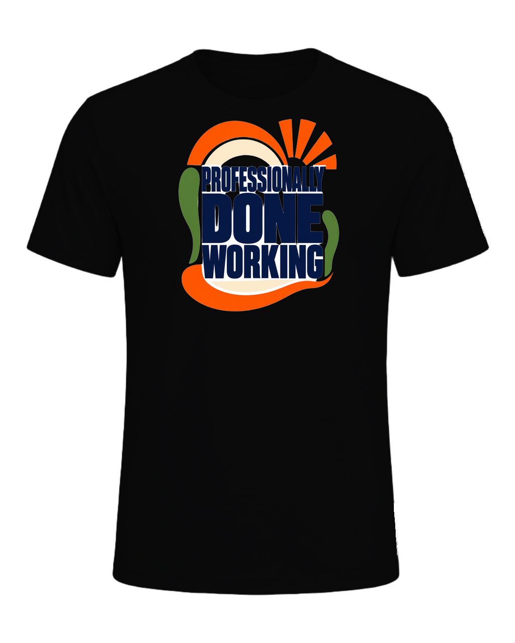professionally done working — Black