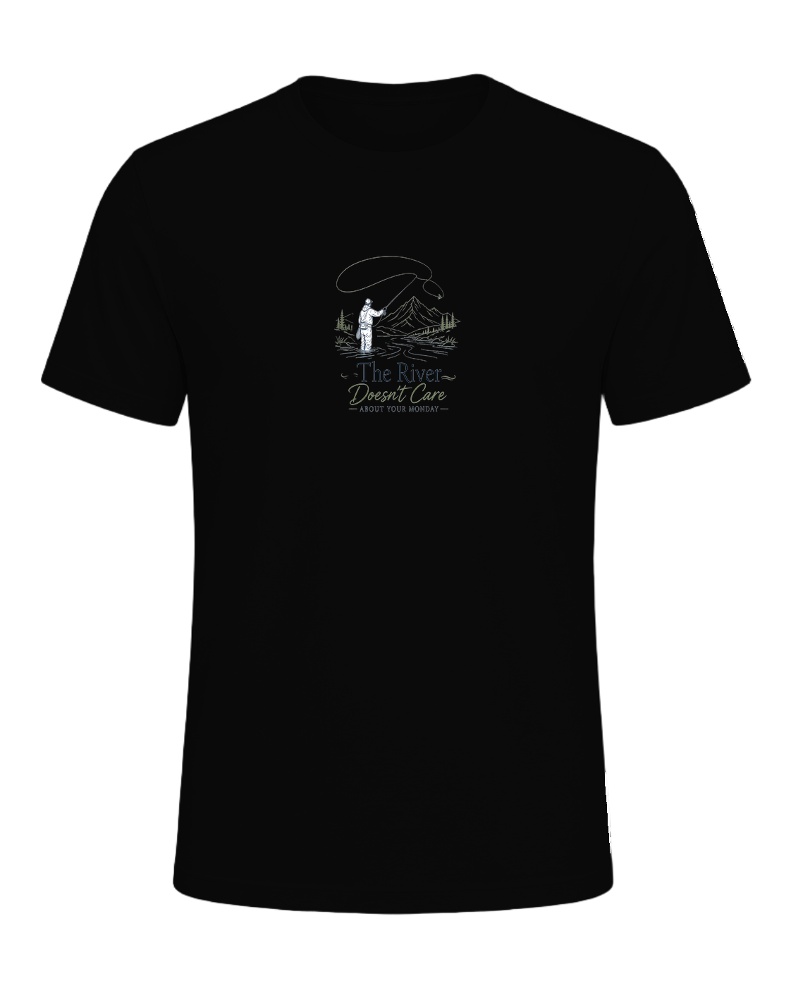 Fly Fishing — Black