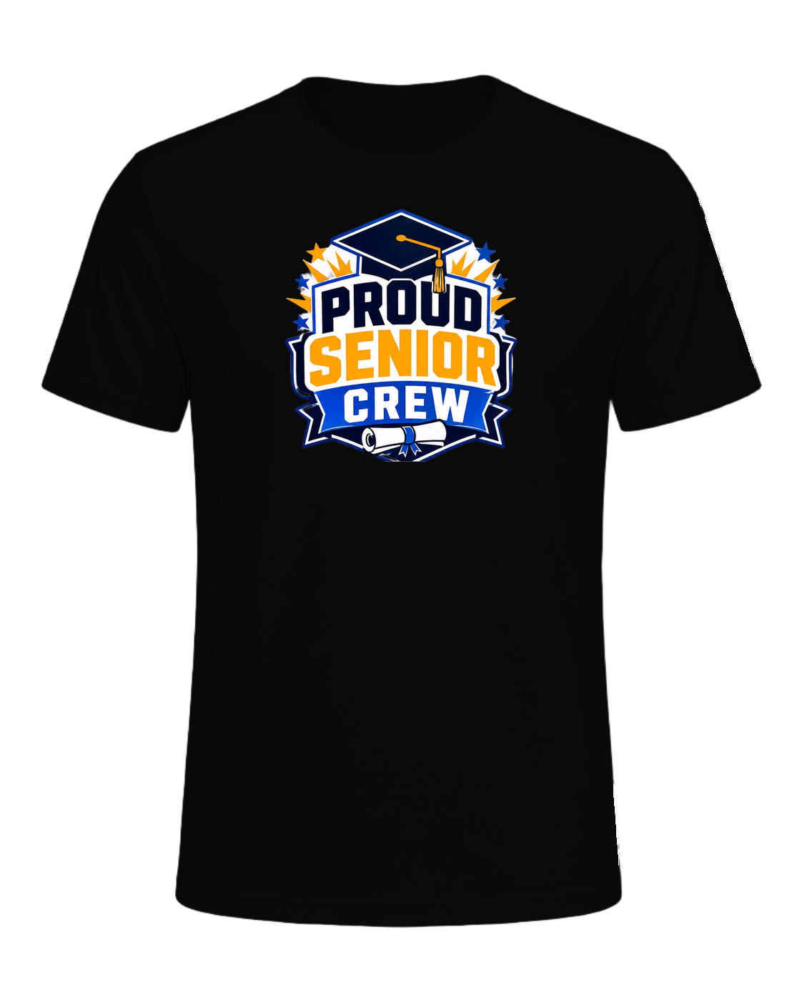 PROUD SENIOR CREW — Black