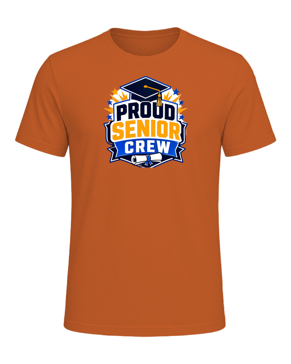 PROUD SENIOR CREW — Orange