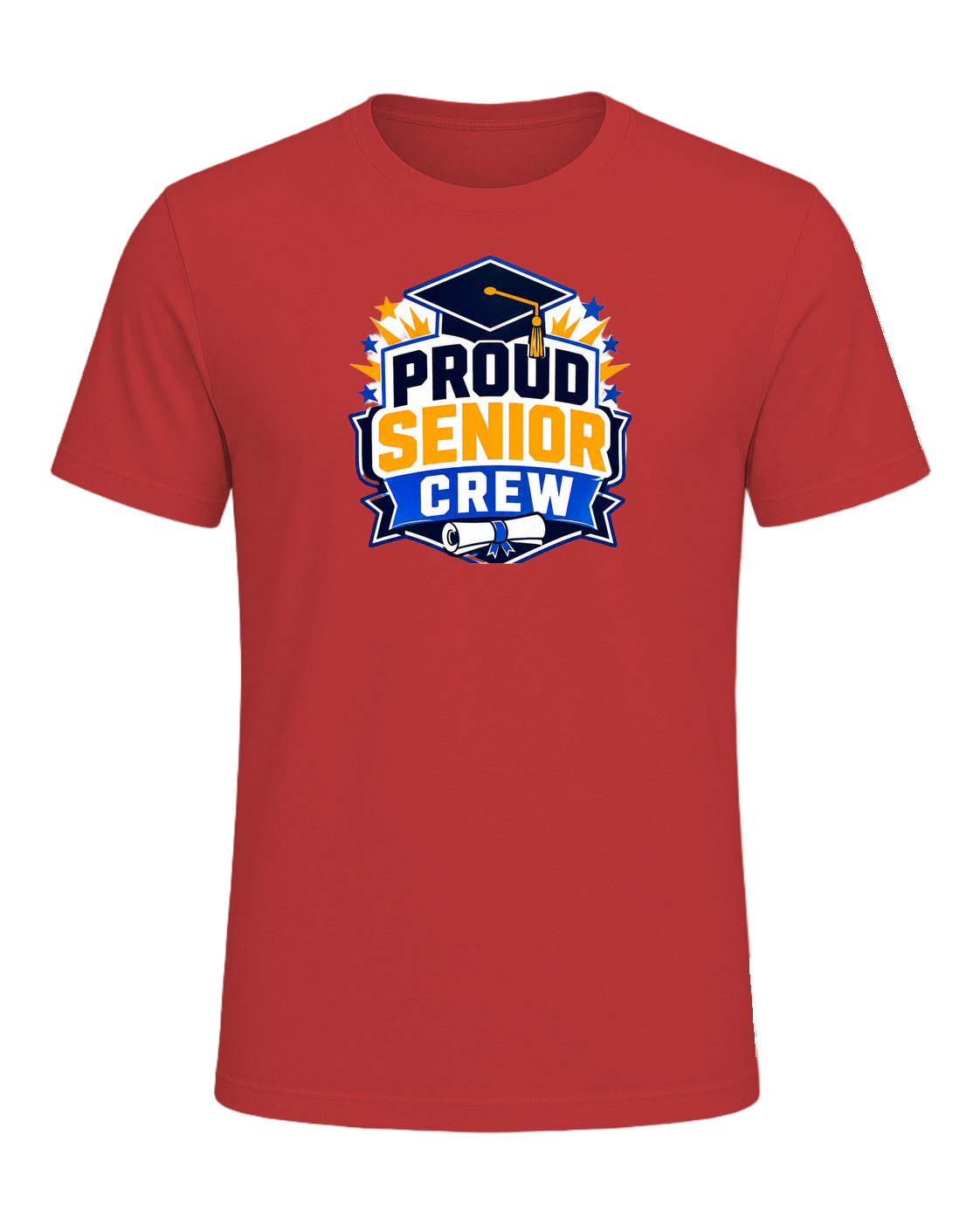 PROUD SENIOR CREW — Red