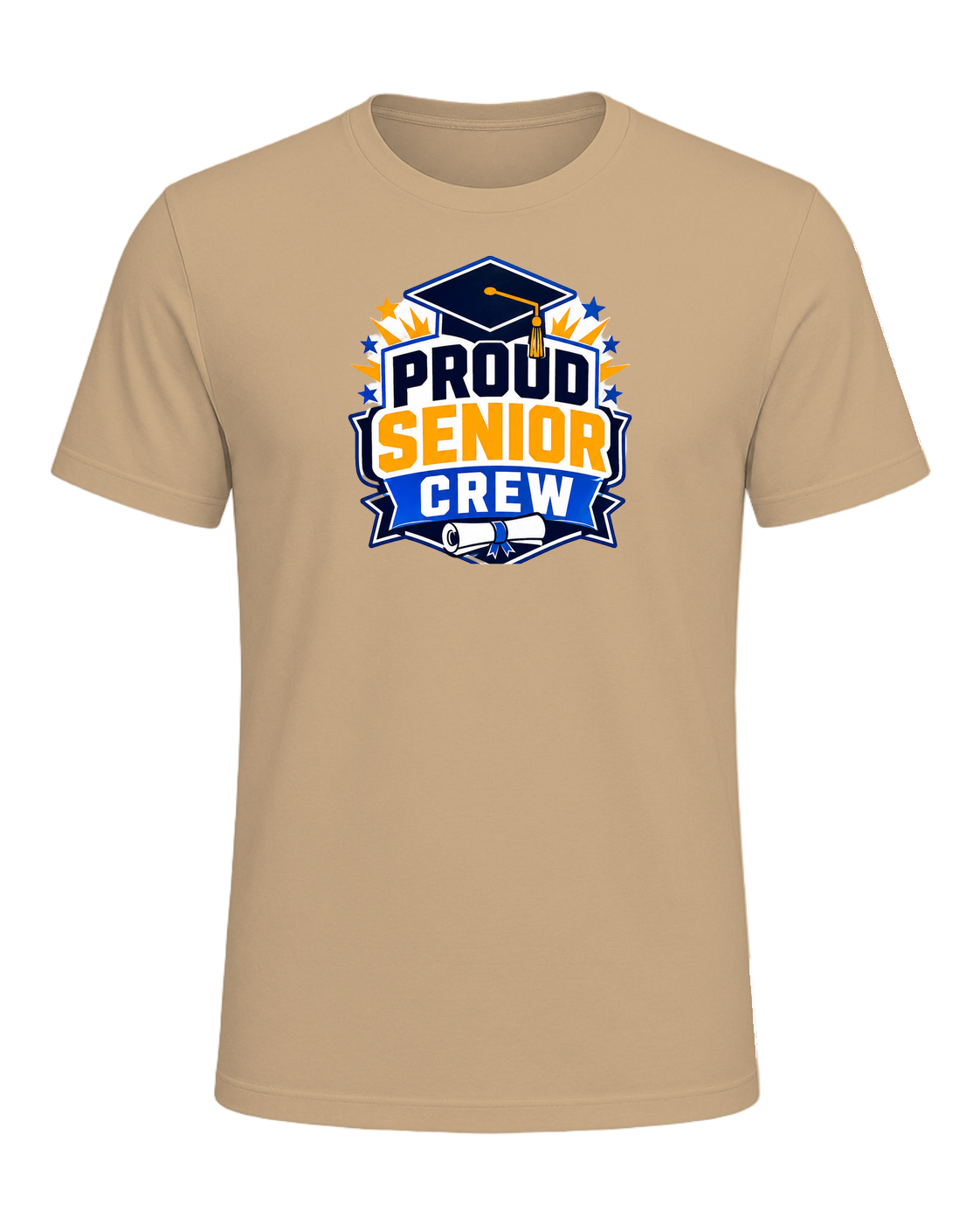 PROUD SENIOR CREW — Tan